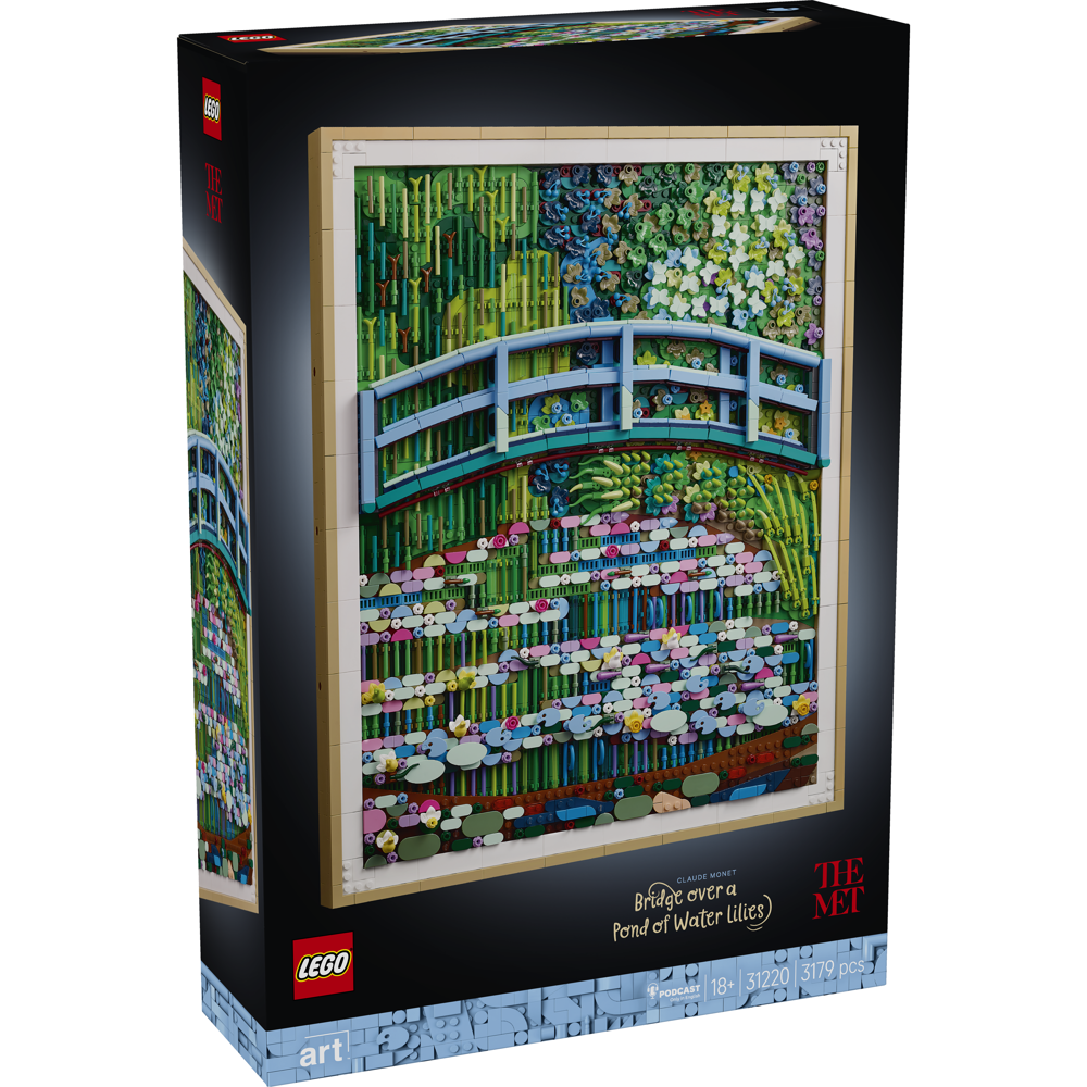 Lego Art Monet Water Lilies